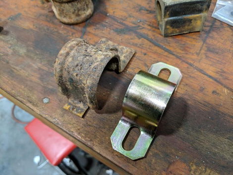 1966 bracket (left) vs. 1967 bracket (right).